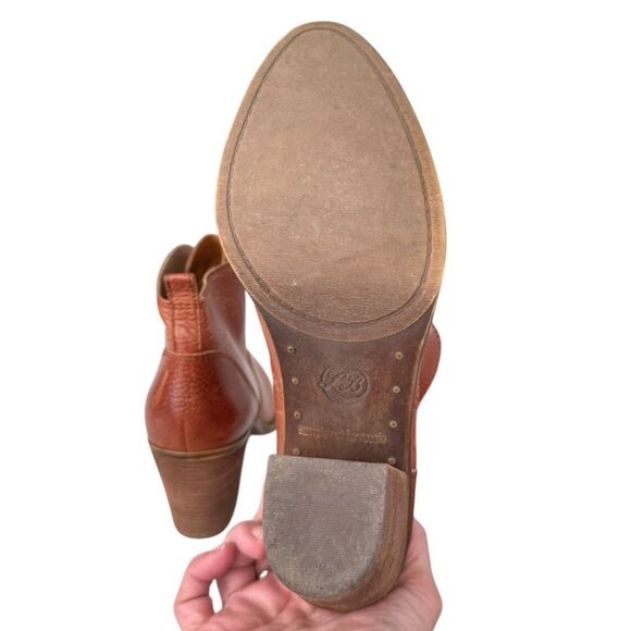 LUCKY BRAND EUC Ehllen ankle boot in Caramel Size 9M - Picture 9 of 10